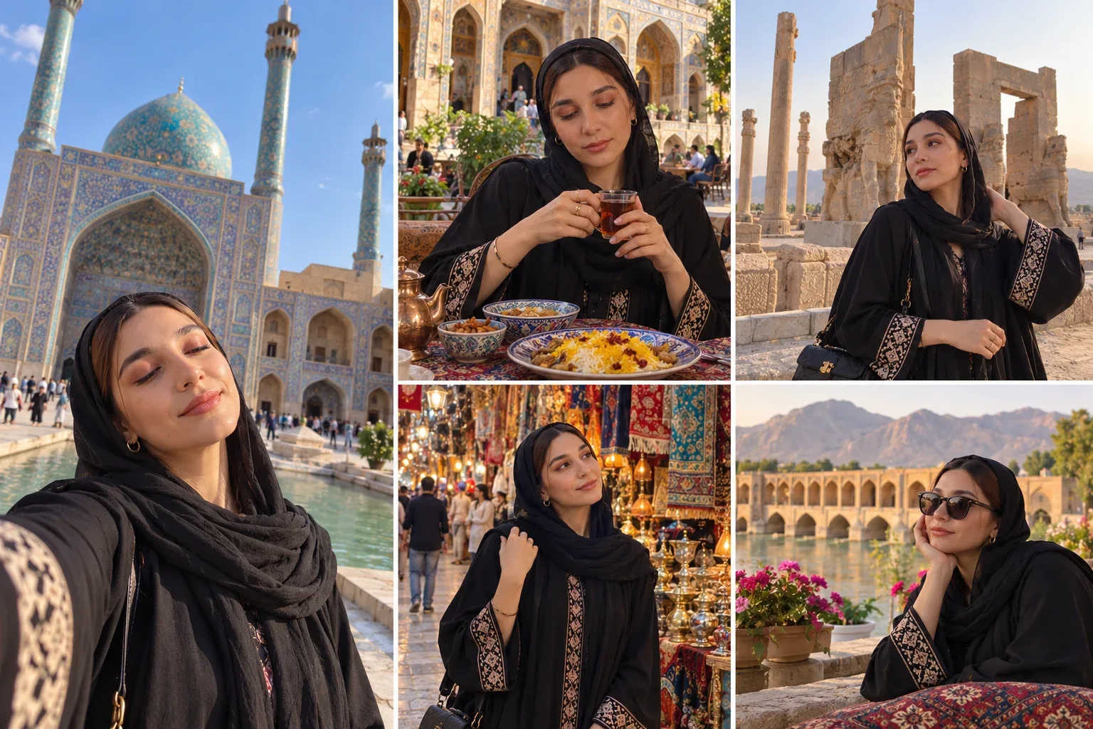 سافرتُ إلى إيران واستمتعتُ كثيرًا، وكانت رحلةً رائعةً وممتعةً جدًا! 😍🇮🇷