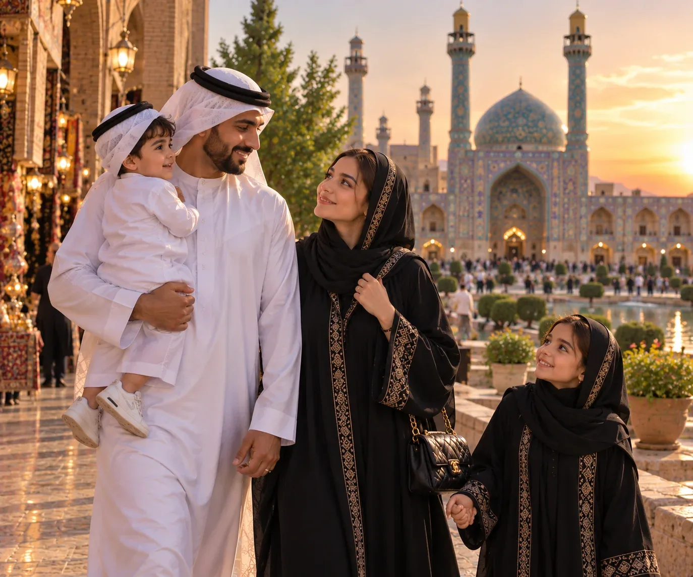 🇮🇷❤️ رحلتنا العائلية إلى إيران كانت من أجمل الذكريات!
سافرت مع زوجي وأطفالي إلى إيران، وكانت تجربة رائعة مليئة بالفرح 