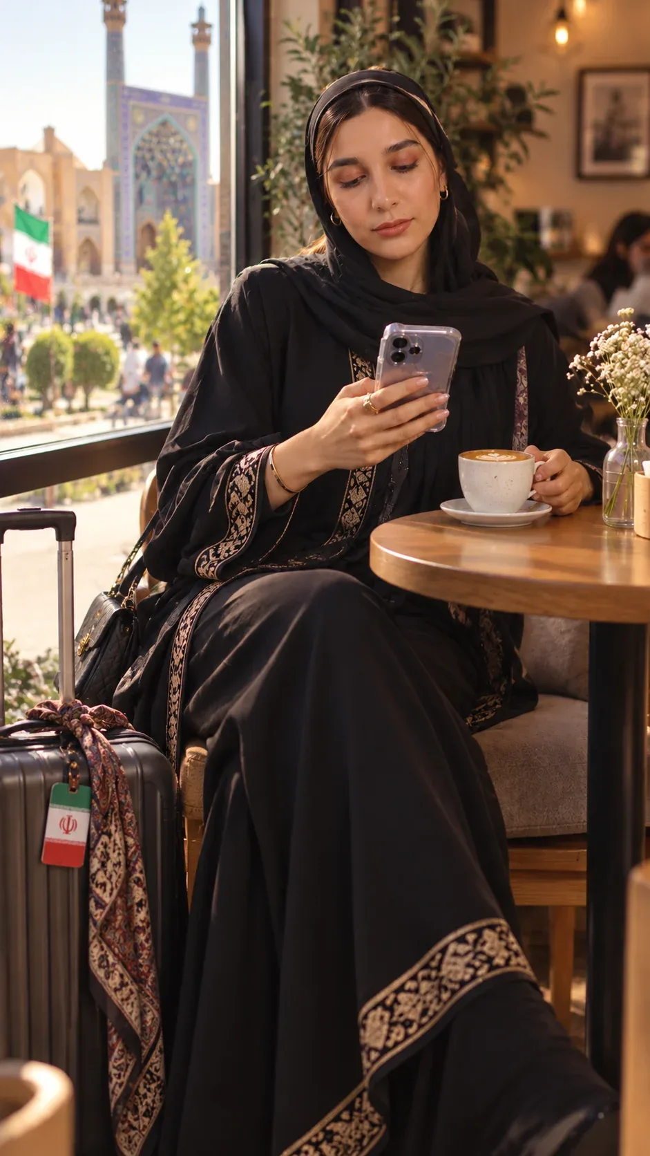 سافرتُ إلى إيران واستمتعتُ كثيرًا، وكانت رحلةً رائعةً وممتعةً جدًا! 😍🇮🇷